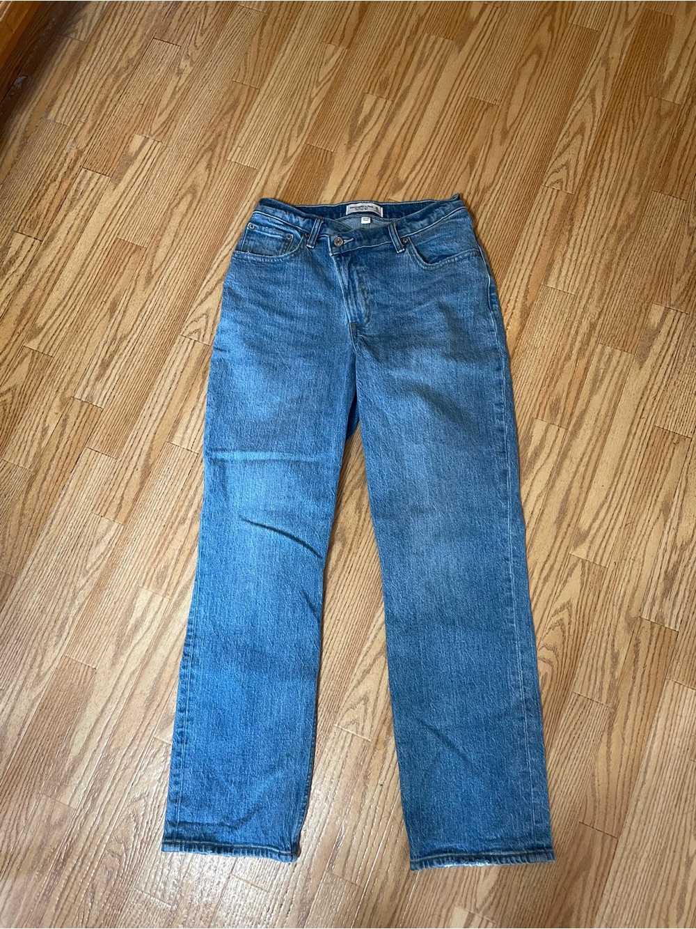 Abercrombie & Fitch Blue Straight Jeans